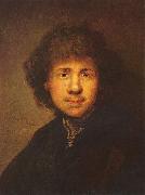 REMBRANDT Harmenszoon van Rijn Bust of Rembrandt. oil on canvas